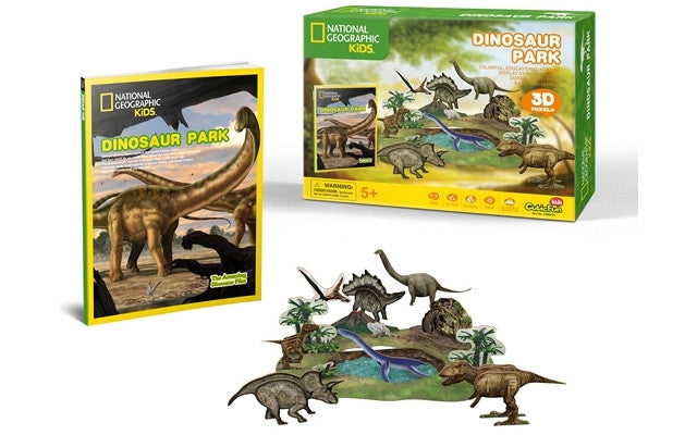 National Geographic - Dinosaur Park 43pcs 3D Puzzle