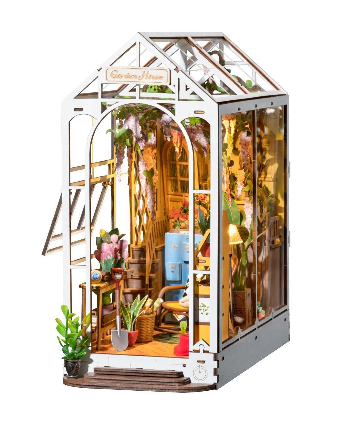 Wooden DIY Book Nook - Gardenhouse - 176 pieces