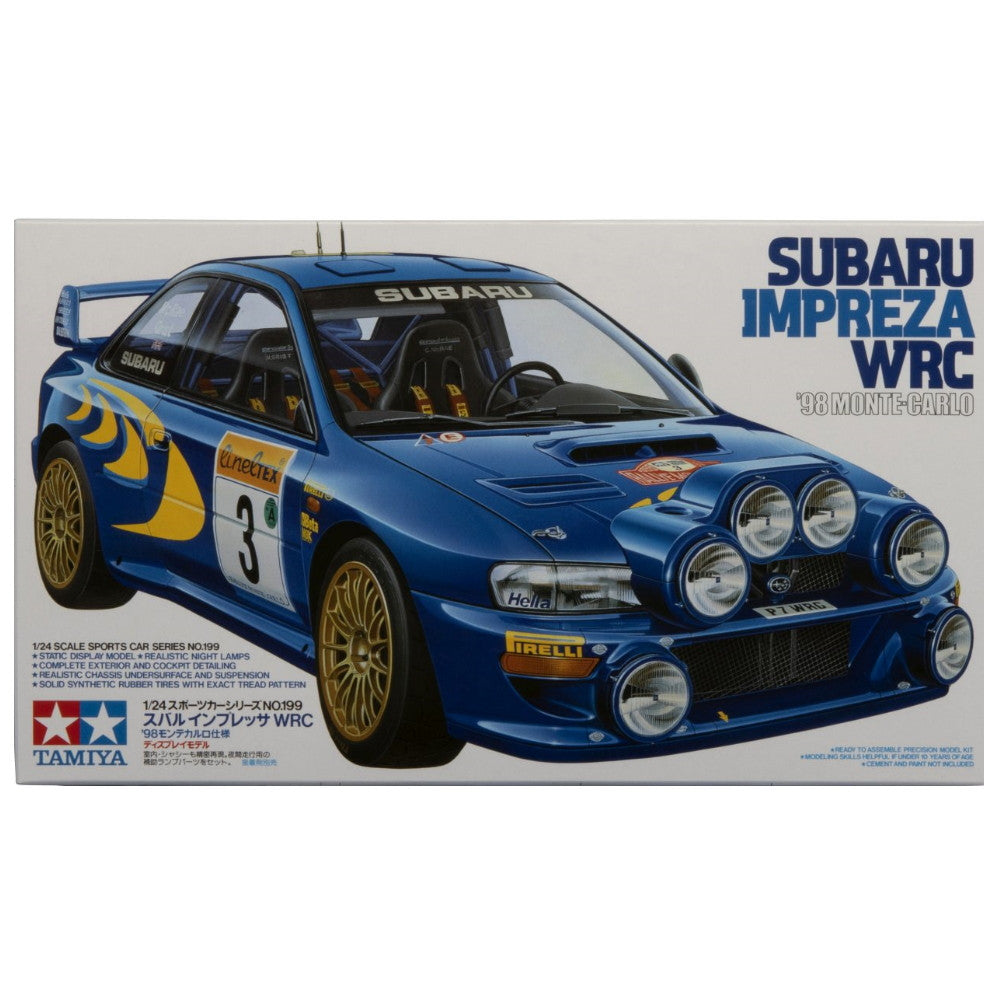 1/24 Subaru Impreza WRC 1998 Monte-Carlo