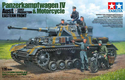 1/35 PZKW IV Ausf.G Early Production & Motorcycle
