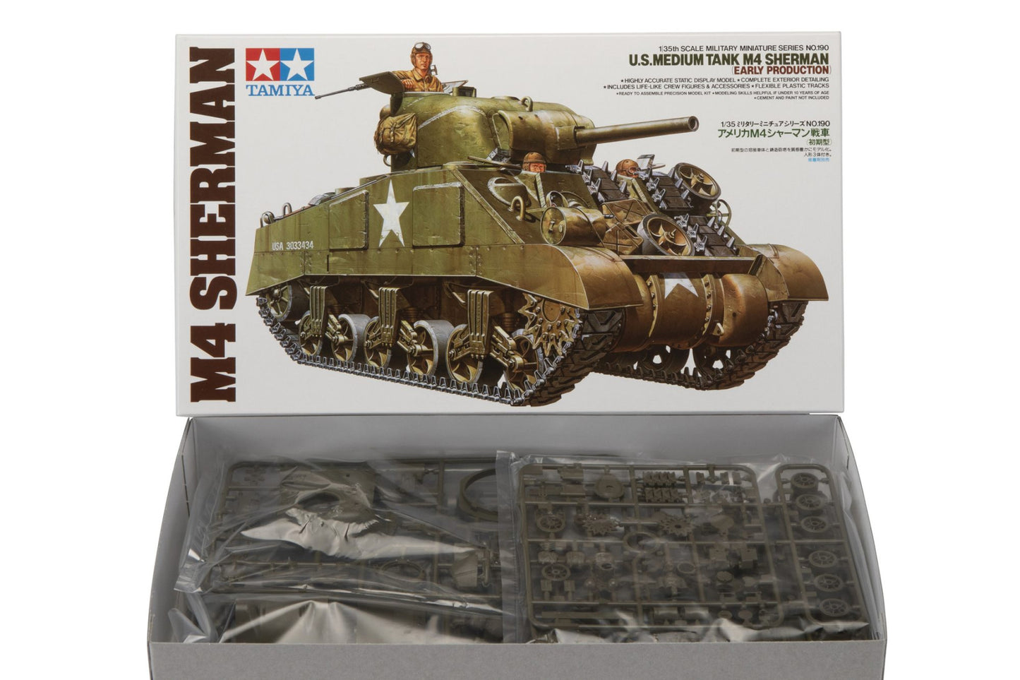 1/35 US M4 Sherman Early Production