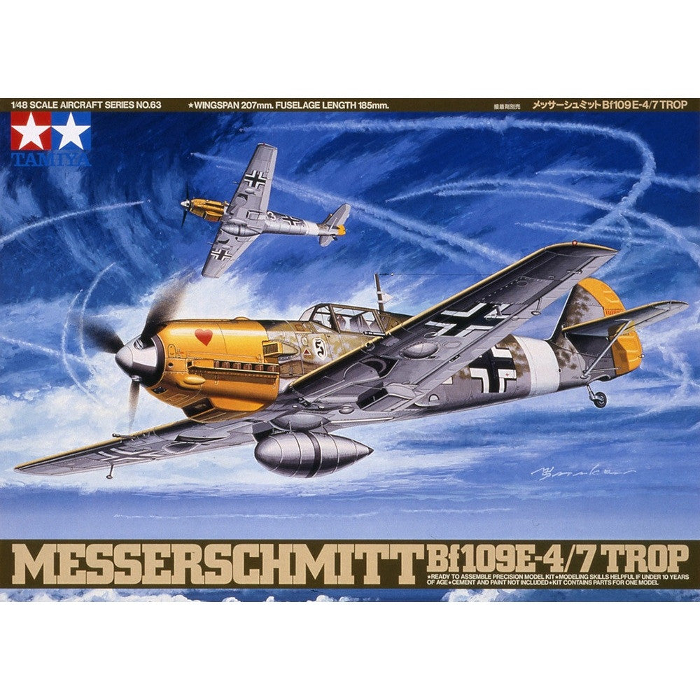 1/48 Messerschmitt Bf109E-4/7 "Tropical"