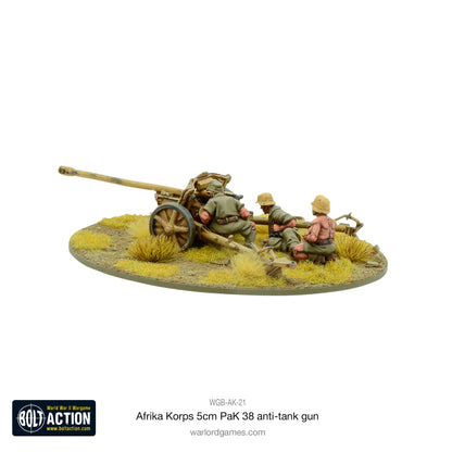 Afrika Korps 5cm Pak38 Anti-Tank Gun