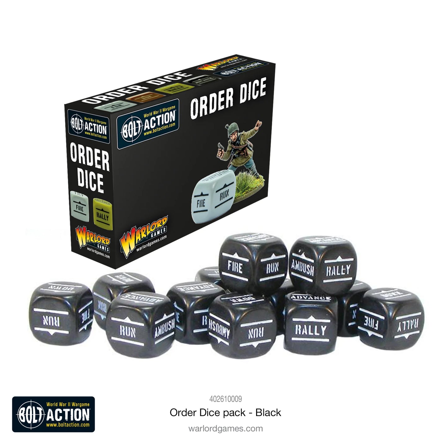 Bolt Action: Orders Dice Pack