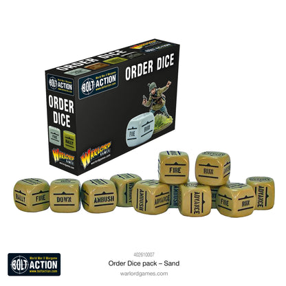 Bolt Action: Orders Dice Pack