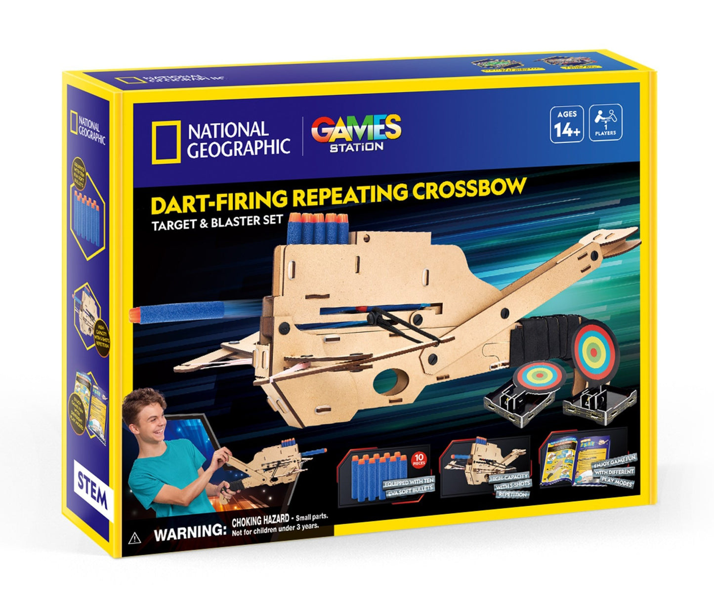 National Geographic - Dart-Firing Repeating Crossbow