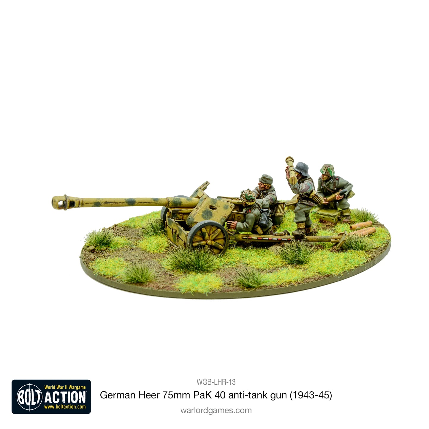 German Heer 75mm PaK 40 anti-tank gun (1943-45)