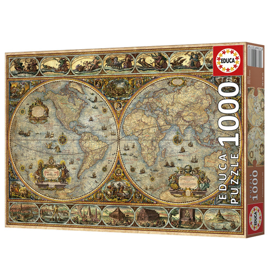 Orbis Terrarum Puzzle (1x1000 Piece)