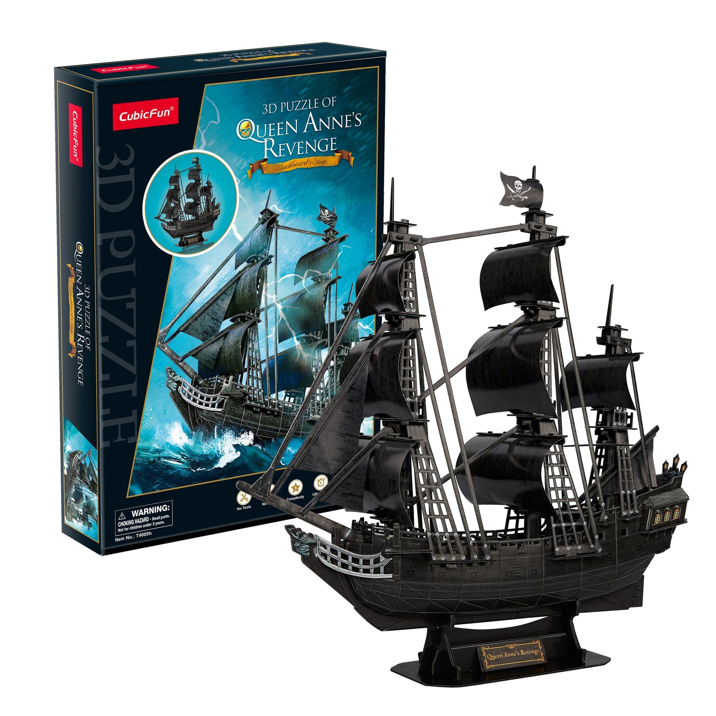 The Queen Anne's Revenge 180pcs 3D Puzzle